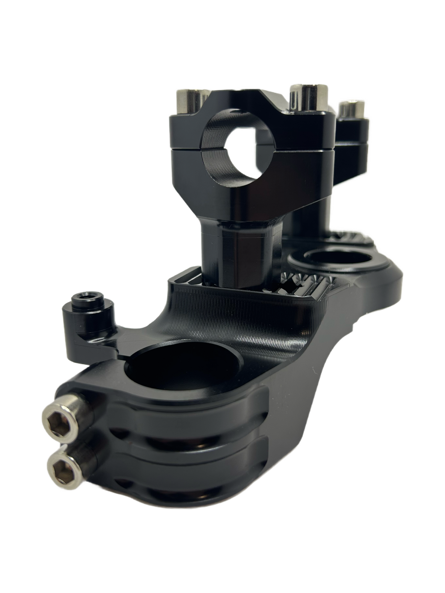PPS RACING CRF 110/CRF 125f Billet riser Top Triple Clamp and bar mount RED