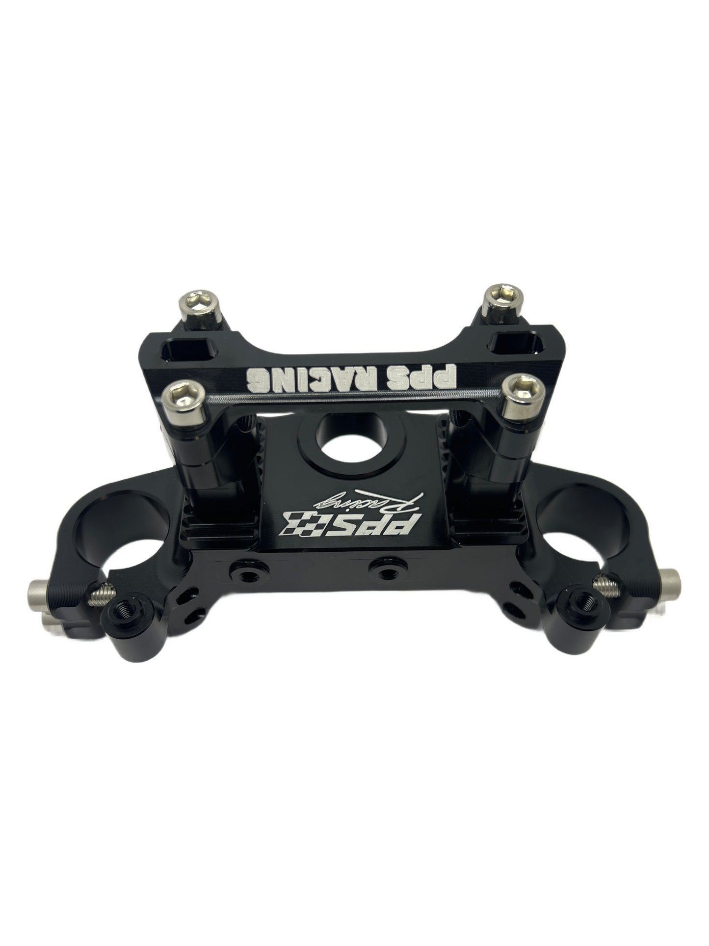 PPS RACING CRF 110/CRF 125f Billet riser Top Triple Clamp and bar mount RED