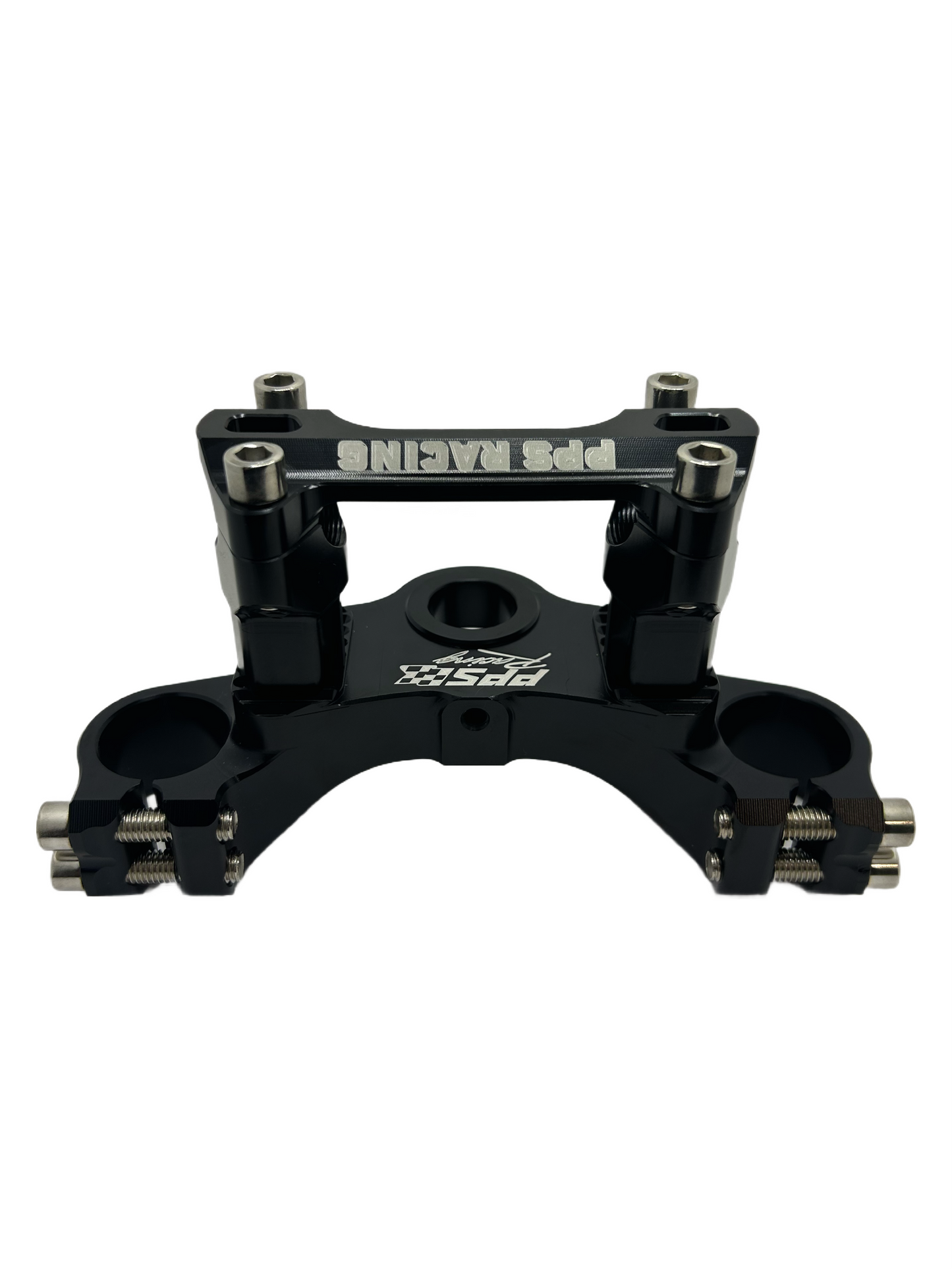 PPS RACING Kawasaki Klx110 Billet Upper Triple Camps With Riser Bar Mount